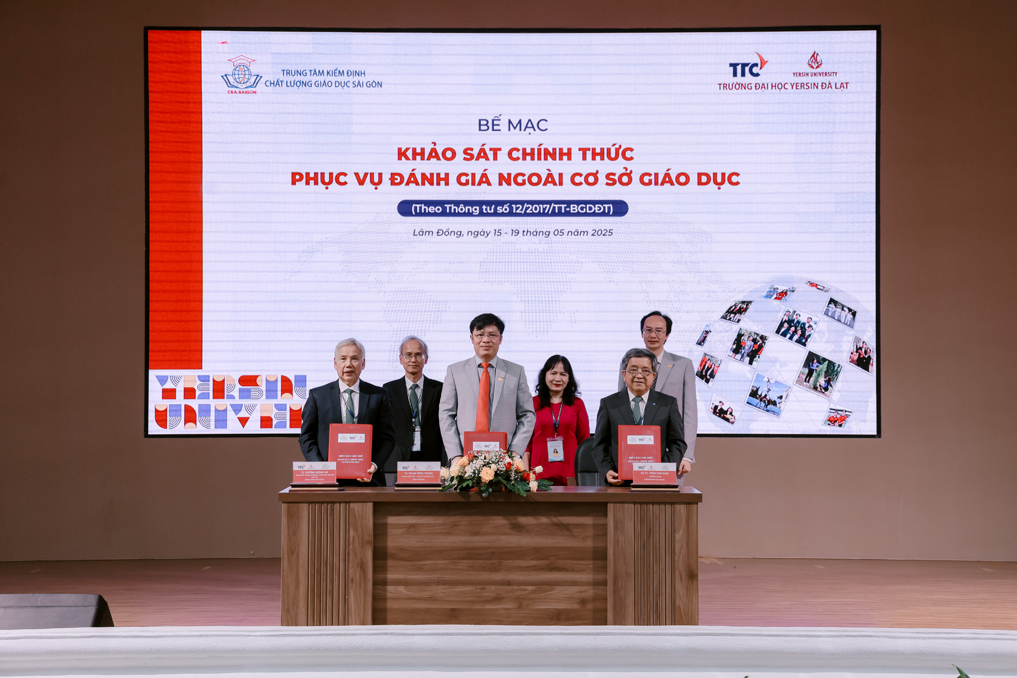 Bế Mạc Kiểm định chất lượng giáo dục Chu kỳ 2 của Trường Đại học Yersin Đà Lạt