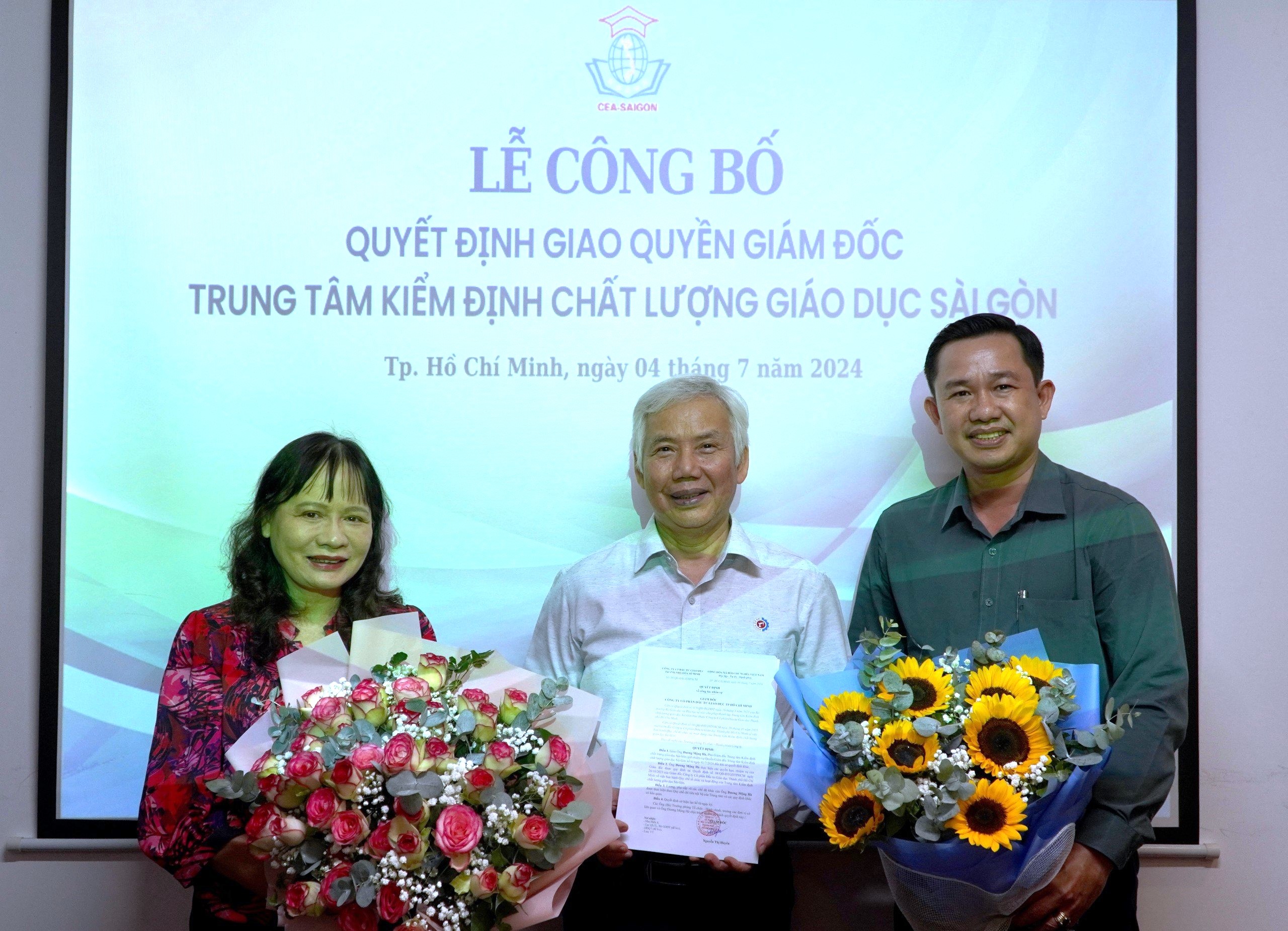 TS. Dương Mộng Hà giữ Quyền Giám đốc Trung tâm Kiểm định chất lượng giáo dục Sài Gòn