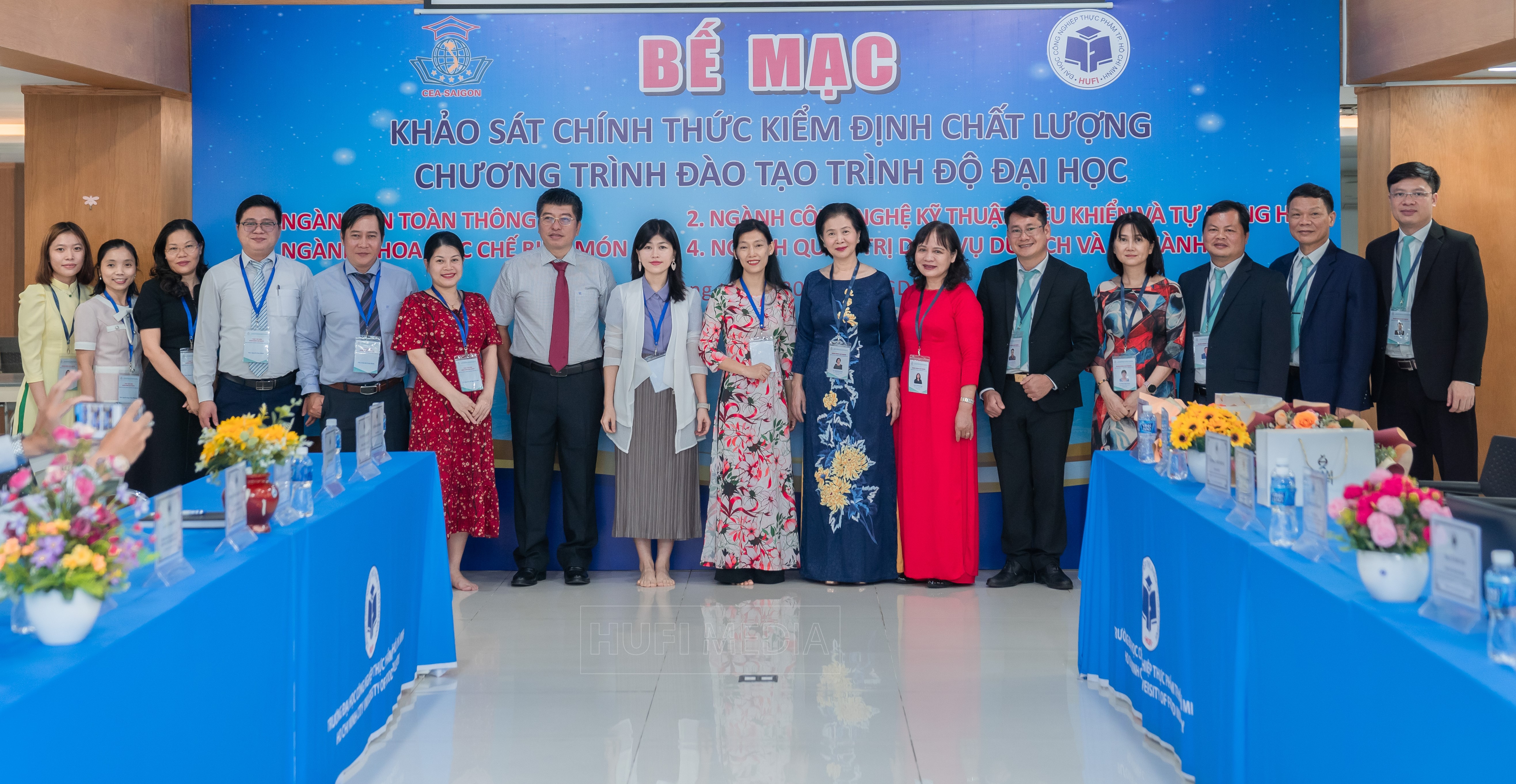 Bế mạc Khảo sát chính thức 04 chương trình đào tạo của Trường Đại học Công nghiệp Thực phẩm Thành phố Hồ Chí Minh