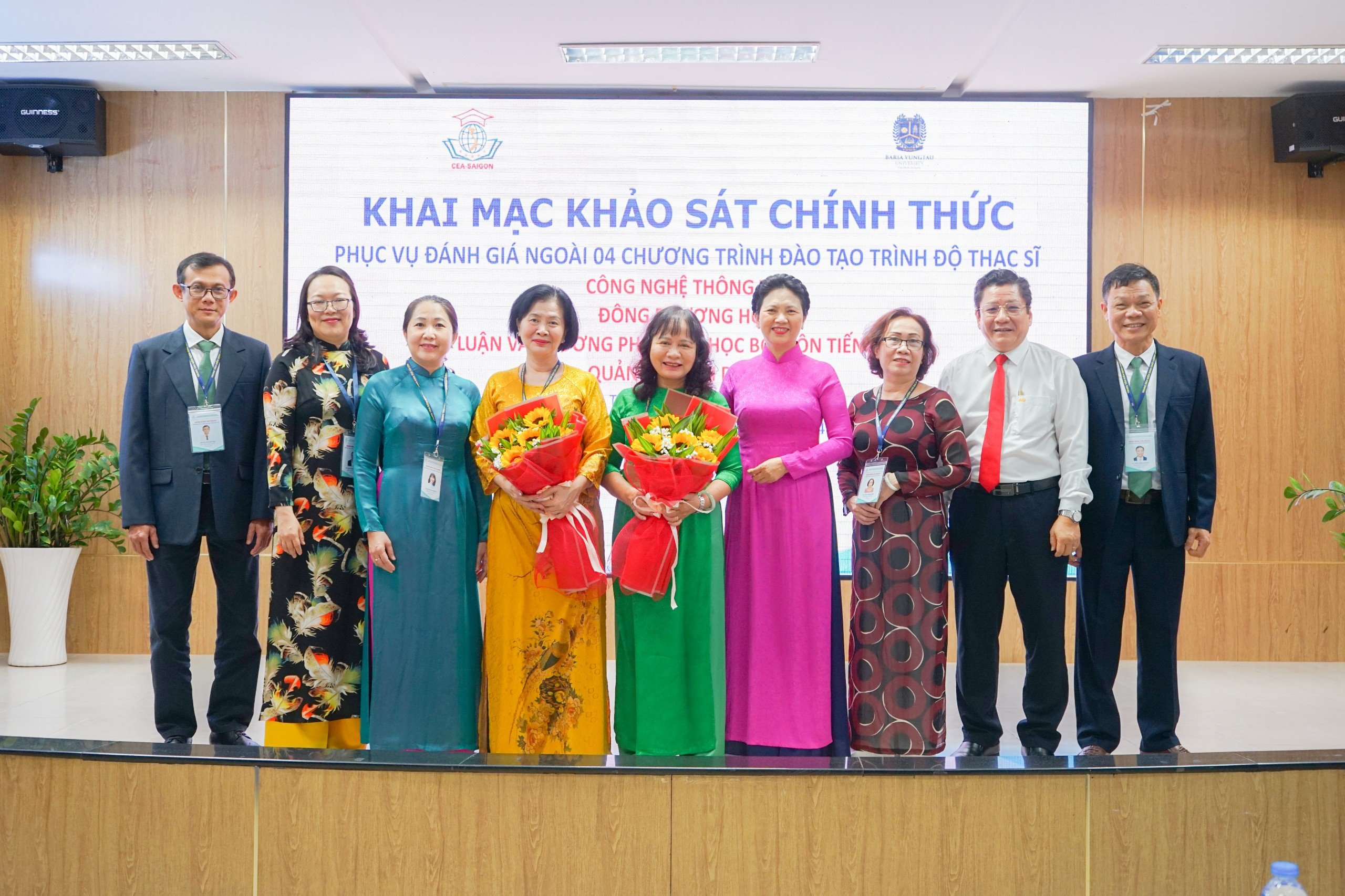 Khai mạc Khảo sát chính thức phục vụ đánh giá ngoài 04 chương trình đào tạo trình độ thạc sĩ của Trường Đại học Bà Rịa – Vũng Tàu