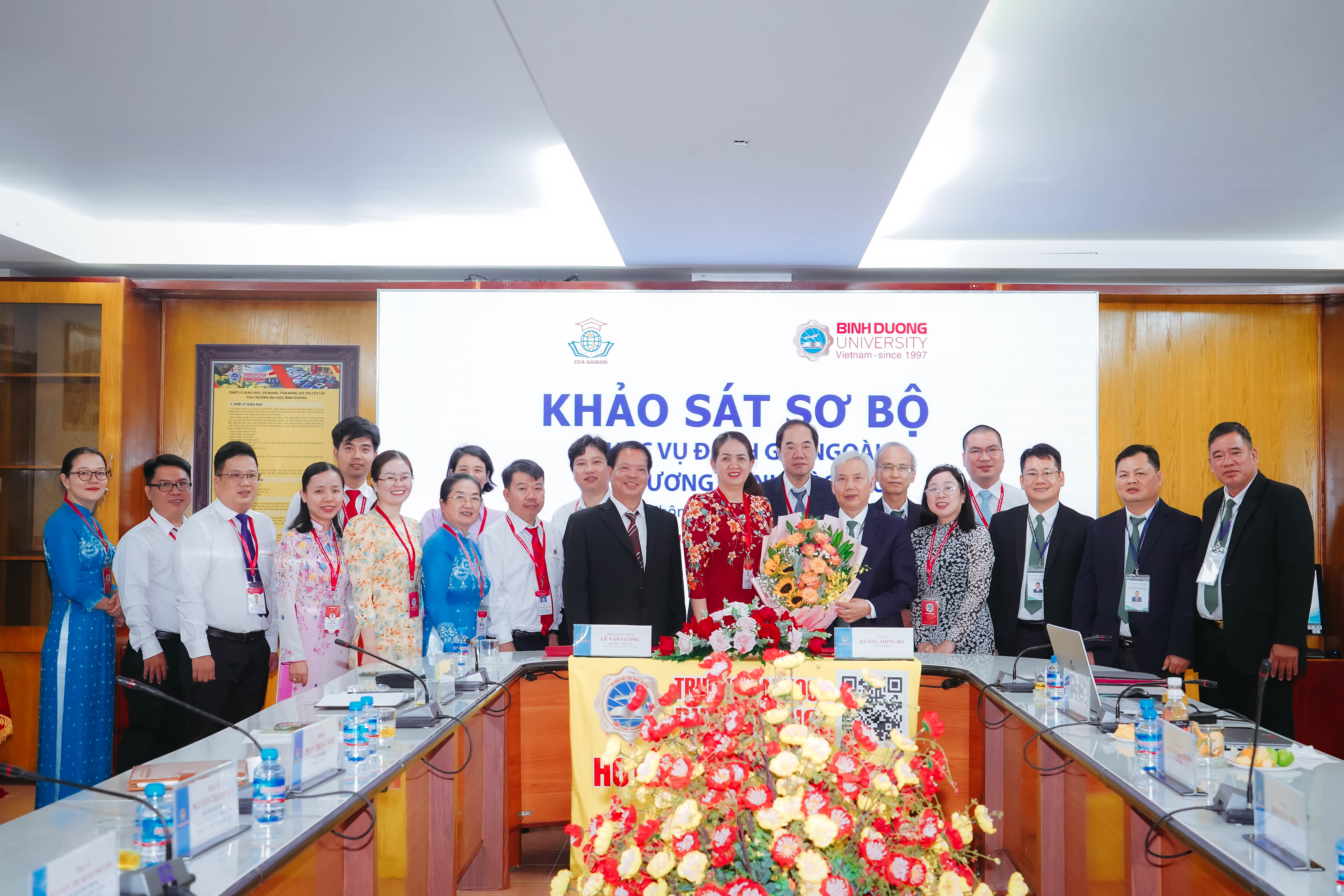  Khảo sát sơ bộ phục vụ đánh giá ngoài 05 chương trình đào tạo tại Trường Đại học Bình Dương