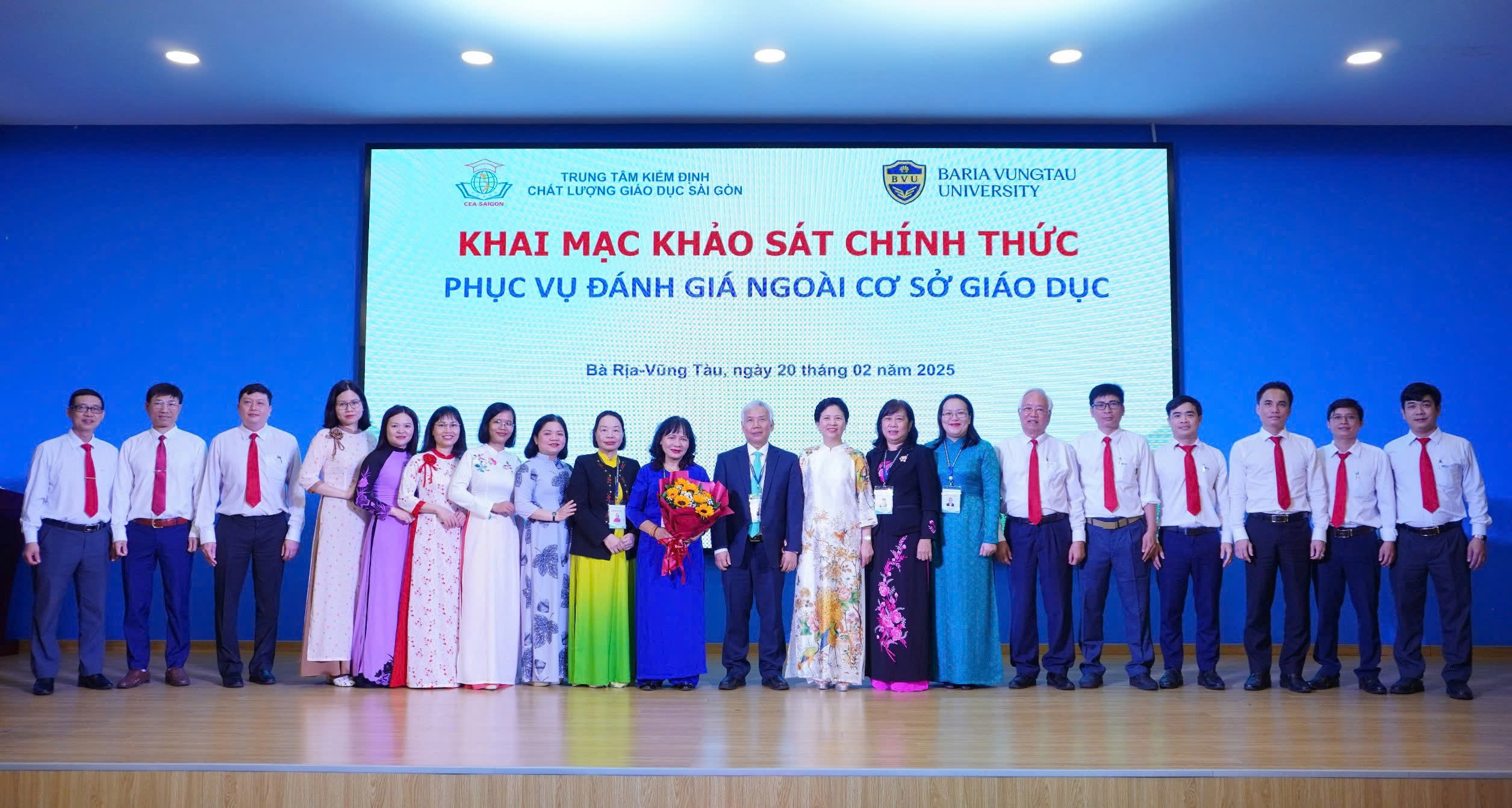 Khai mạc Khảo sát chính thức Kiểm định chất lượng Cơ sở giáo dục tại Trường Đại học Bà Rịa – Vũng Tàu