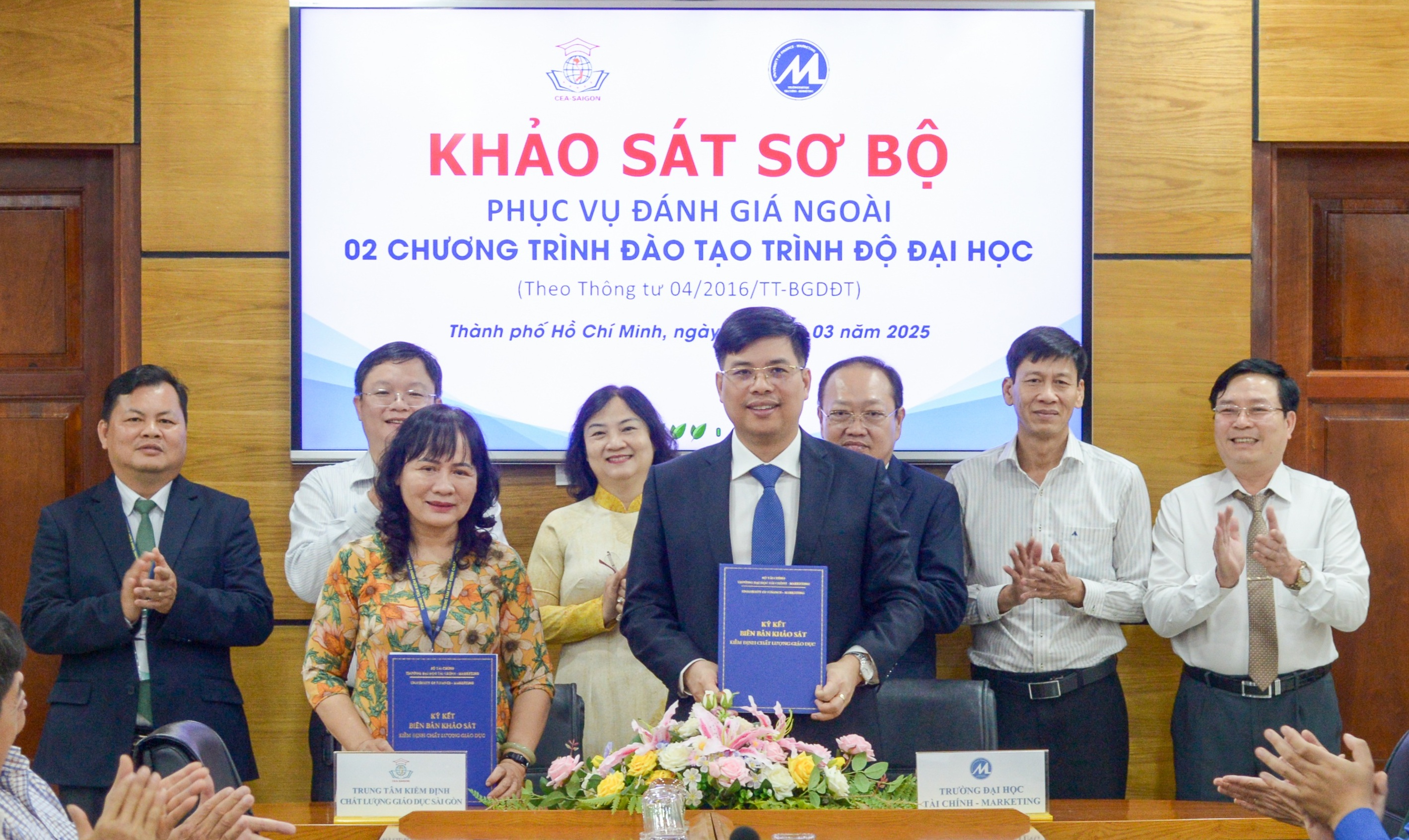 Khảo sát sơ bộ phục vụ đánh giá ngoài 02 chương trình đào tạo tại Trường Đại học Tài chính – Marketing