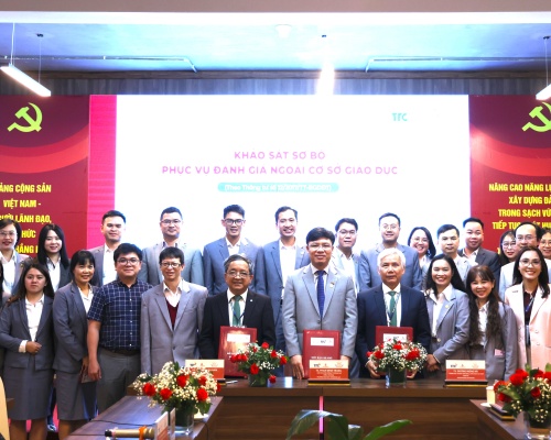 Khảo sát sơ bộ phục vụ đánh giá ngoài CSGD - Chu kỳ 2 của Trường Đại học Yersin Đà Lạt