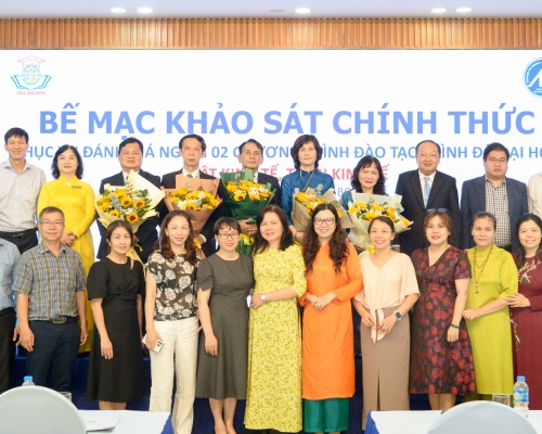 Bế mạc đợt Khảo sát chính thức phục vụ đánh giá ngoài 02 chương trình đào tạo của Trường Đại học Tài chính – Marketing