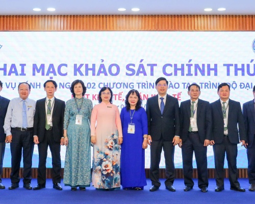 Khai mạc đợt khảo sát chính thức đánh giá chất lượng 02 chương trình đào tạo Trường Đại học Tài chính – Marketing